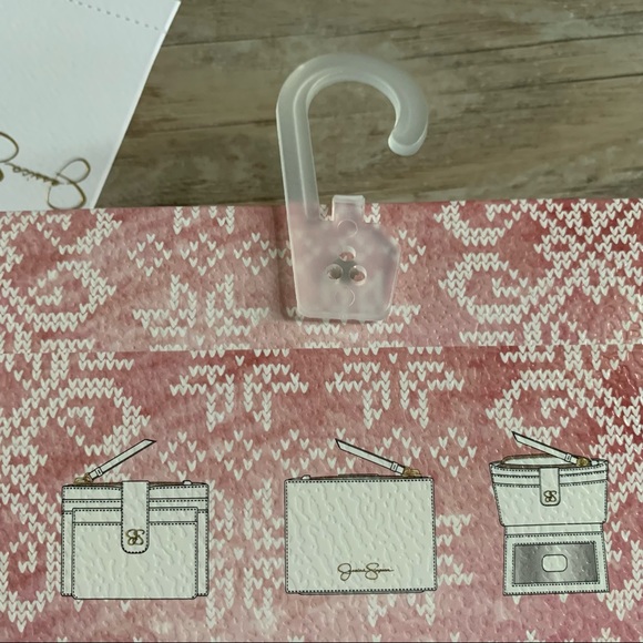 NIB Jessica Simpson Powder Blush Card Holder - Picture 3 of 7